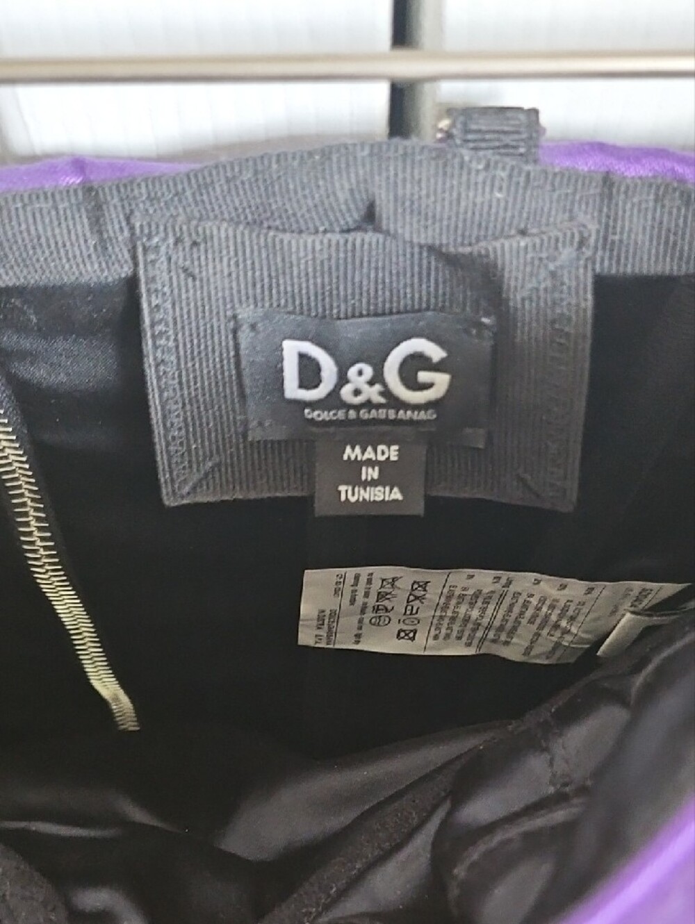 D&G Purple Satin Dress - Picture 4 of 6